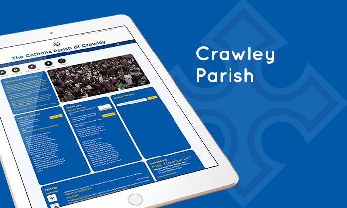 Crawley Parish Using Parish Portal Website Design