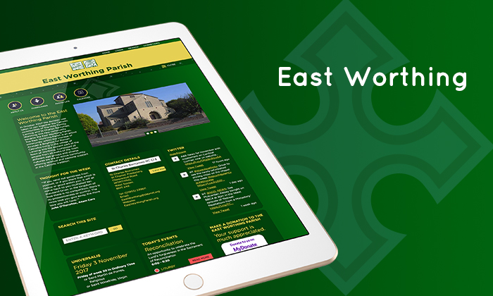 East Worthing Parish Using Parish Portal Website Design